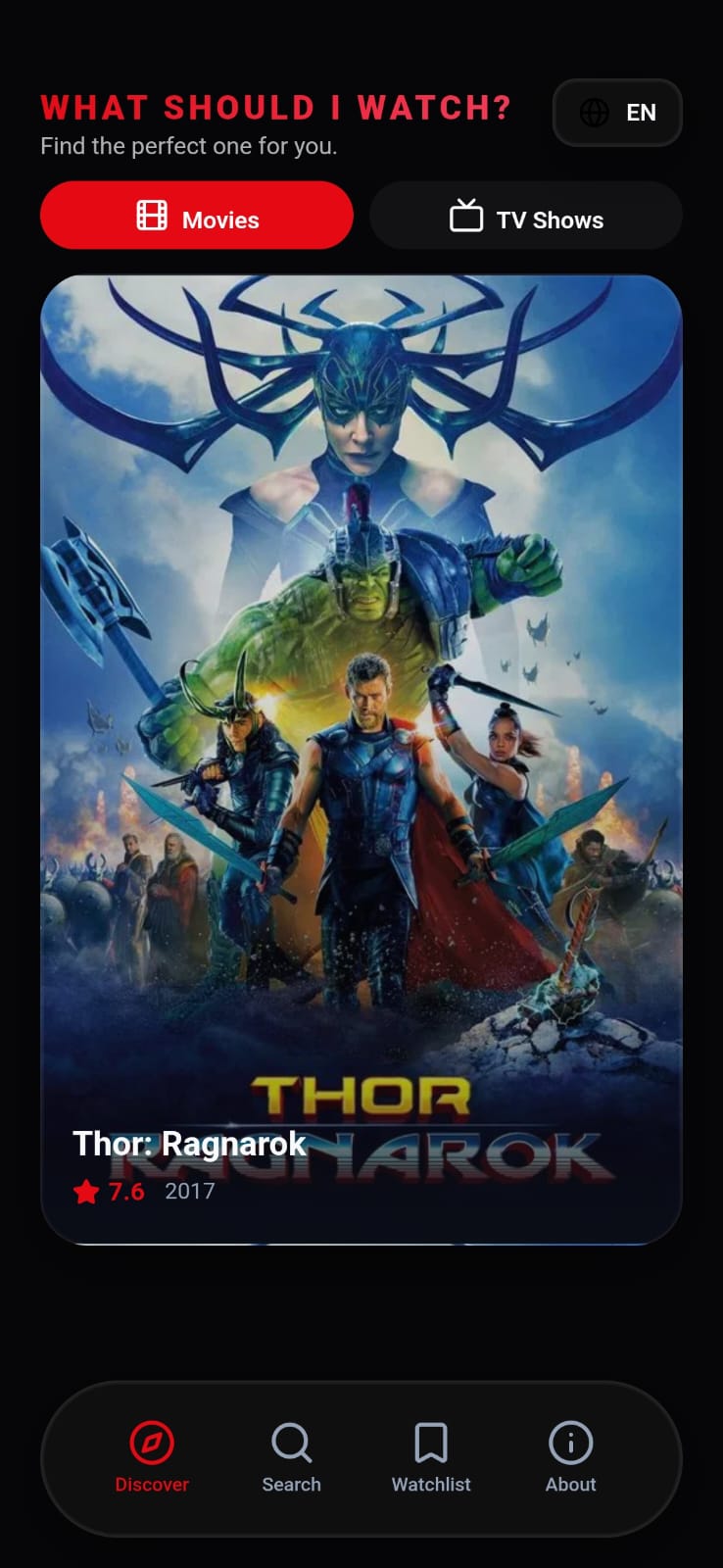 What Should I Watch screenshot 1