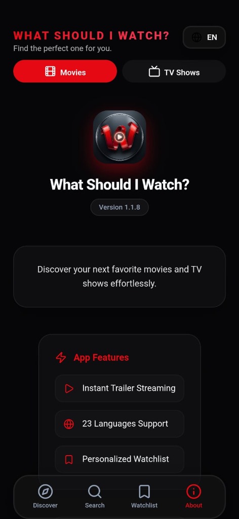 What Should I Watch screenshot 1