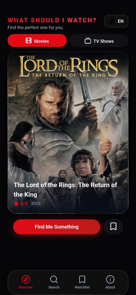 What Should I Watch screenshot 2